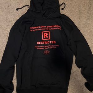 rated r hoodie